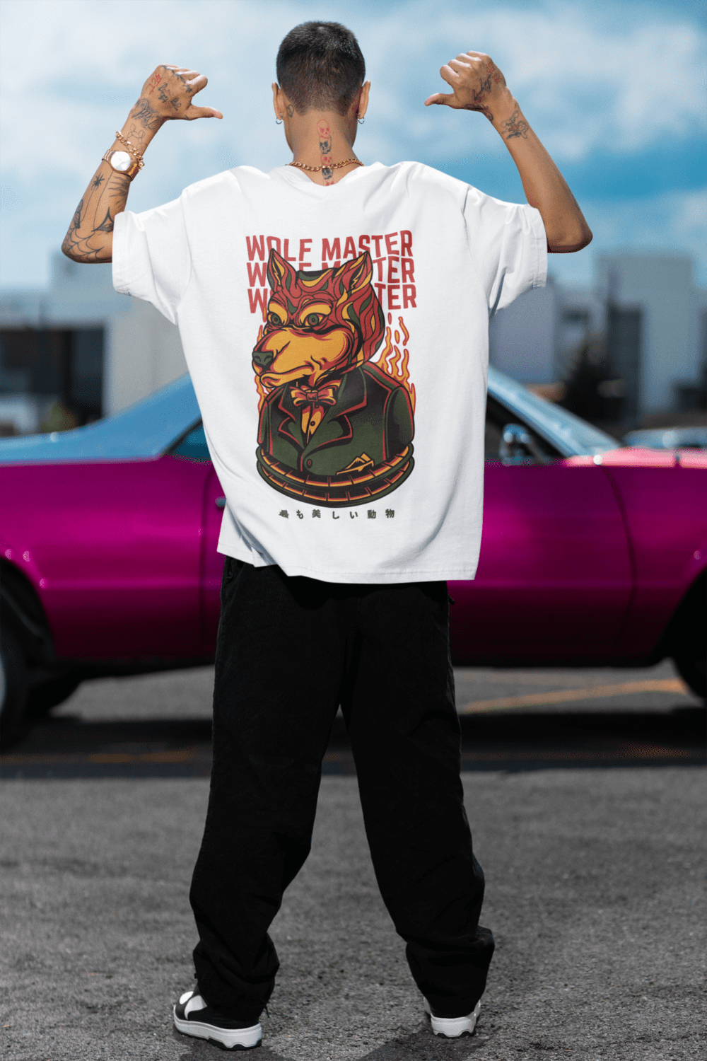 Wolf Master Oversized T-shirt