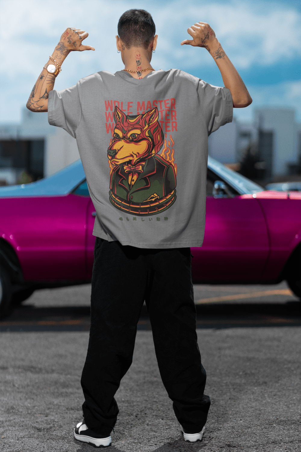 Wolf Master Oversized T-shirt