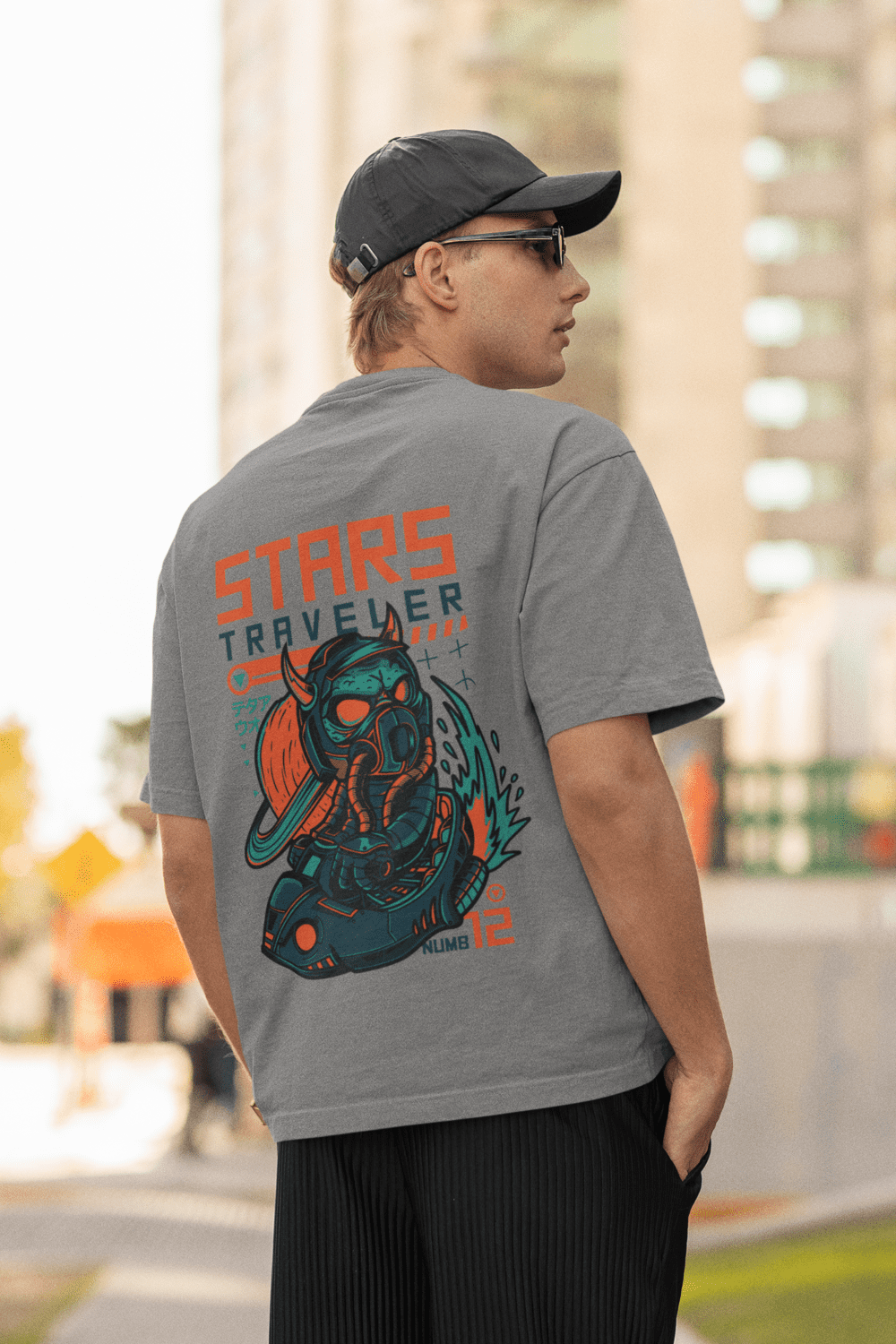 Stars Traveler oversized T-shirt