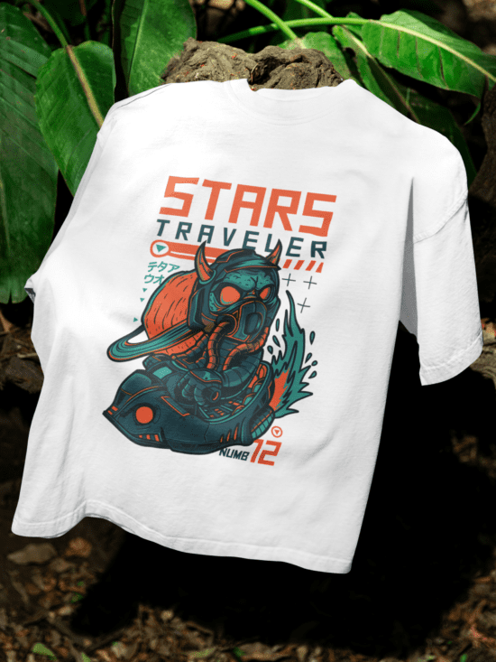Stars Traveler oversized T-shirt