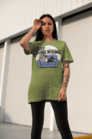 Busy Doing Nothing Oversized T-shirt