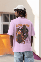 Is This Fight Anime Terry Oversized T-Shirt