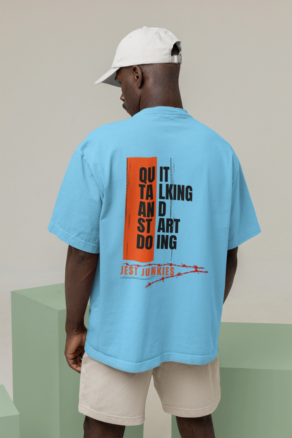 Quit Talking Terry Oversized T-Shirt