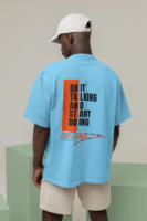 Quit Talking Terry Oversized T-Shirt