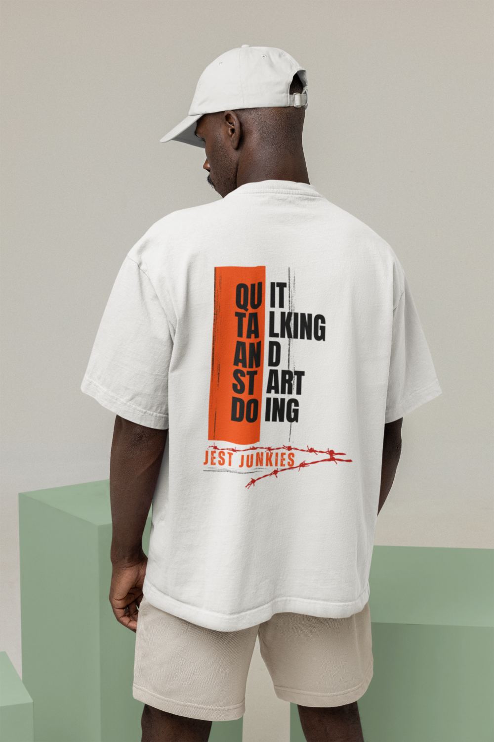 Quit Talking Terry Oversized T-Shirt