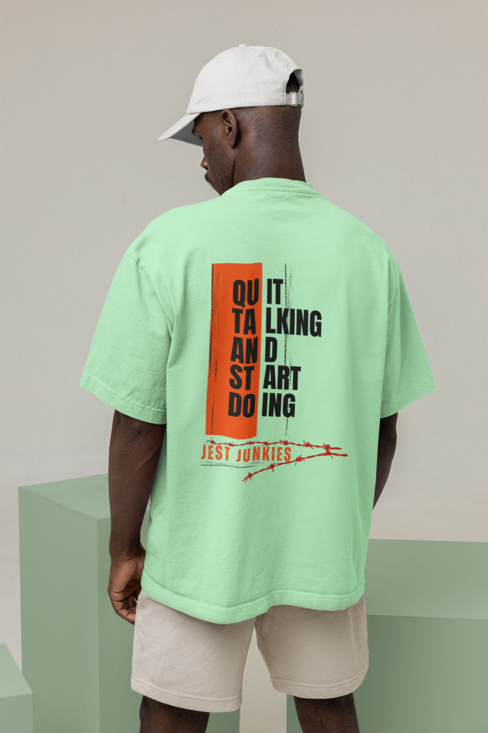 Quit Talking Terry Oversized T-Shirt