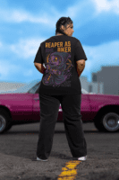 Reaper As Biker Terry Oversized T-Shirt