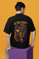 Is This Fight Anime Terry Oversized T-Shirt