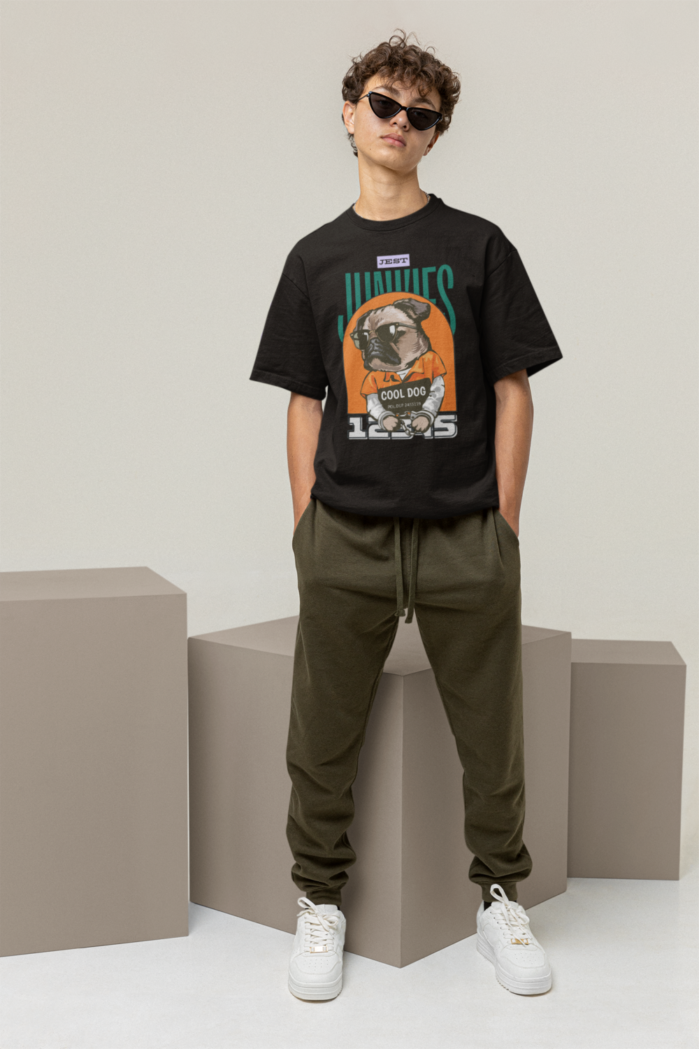 Cool Dog Oversized T-Shirt