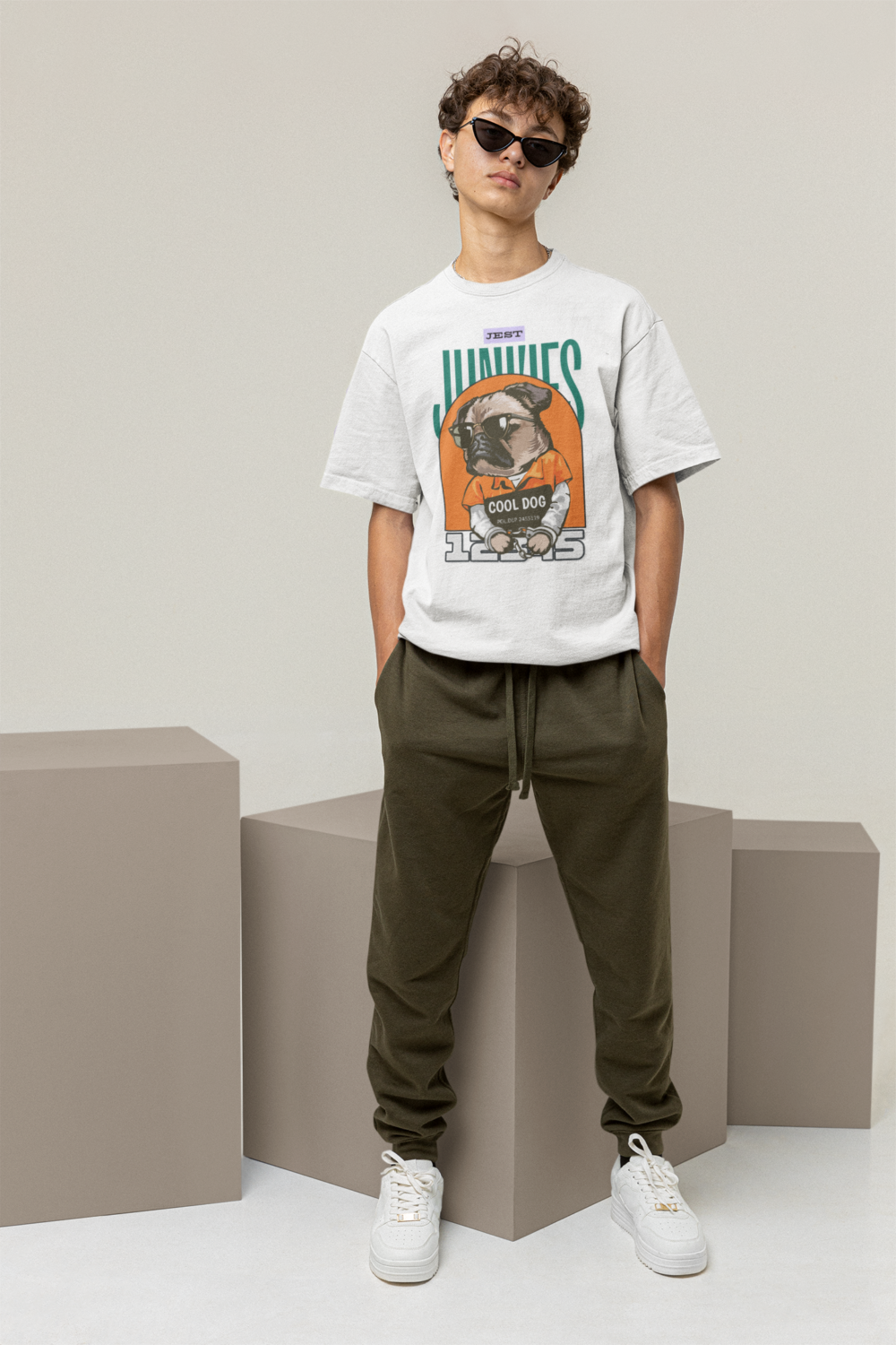Cool Dog Oversized T-Shirt