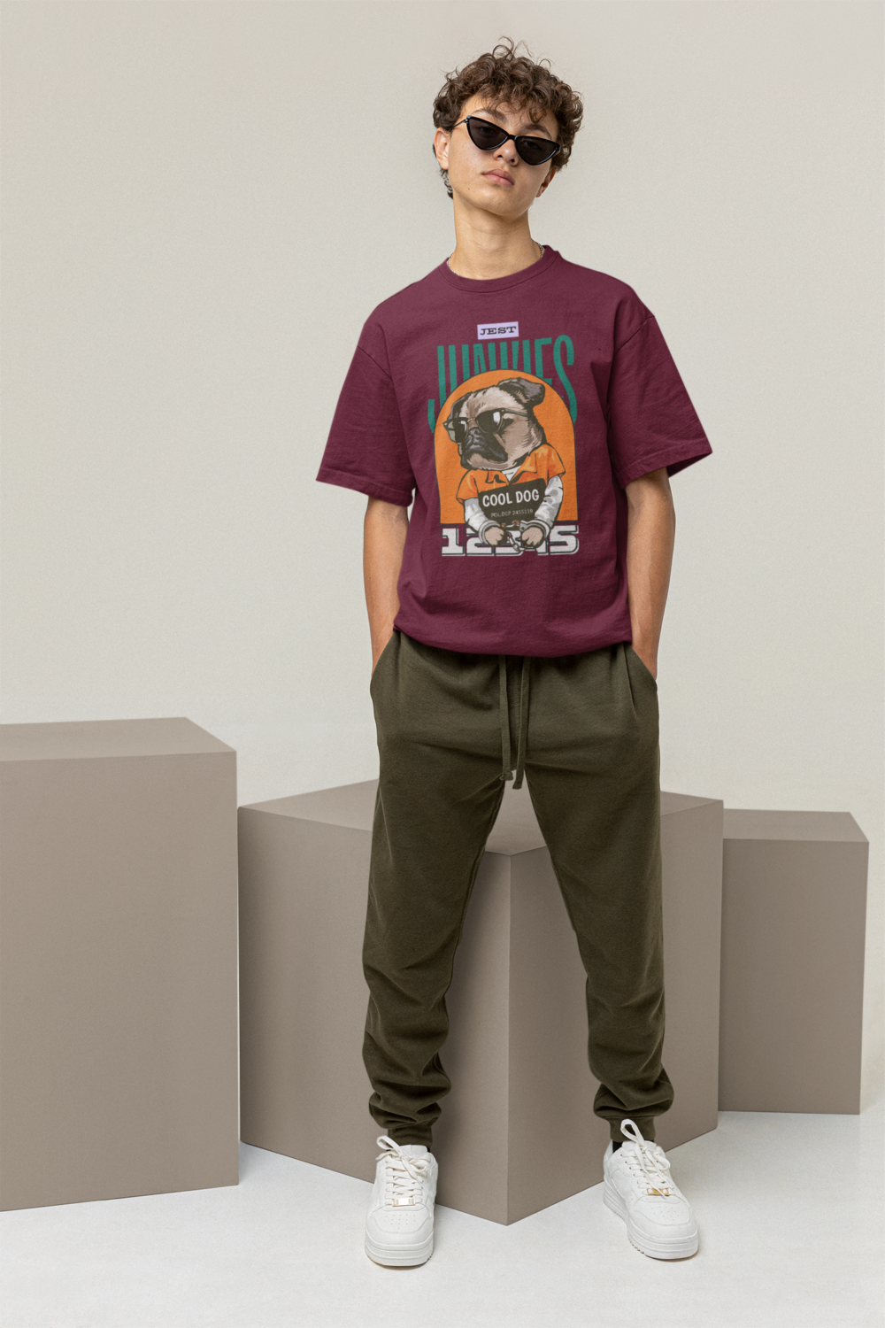 Cool Dog Oversized T-Shirt