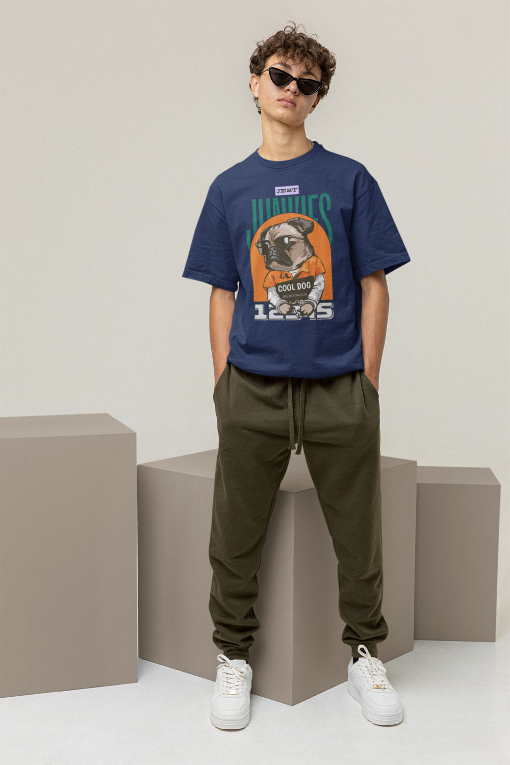 Cool Dog Oversized T-Shirt