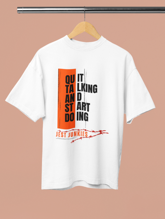 Quit Talking Terry Oversized T-Shirt