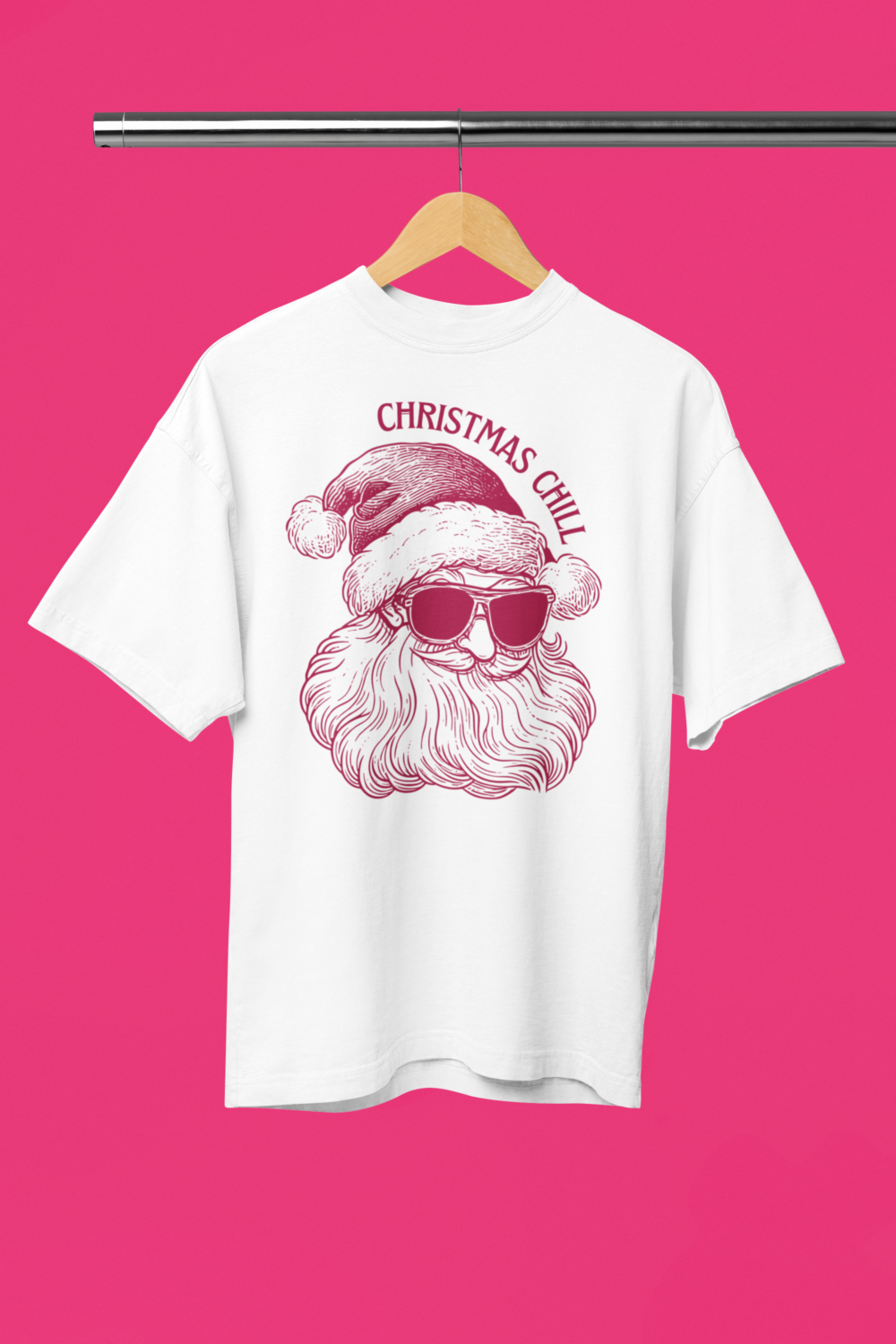 Christmas  Chill Terry Oversized T-Shirt