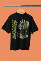 Cute But Psycho Bear Terry Oversized T-Shirt