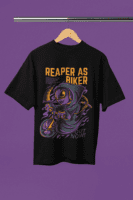 Reaper As Biker Terry Oversized T-Shirt
