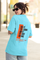 Quit Talking Terry Oversized T-Shirt