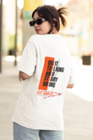 Quit Talking Terry Oversized T-Shirt