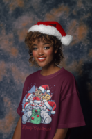 Meowy Christmas Oversized T-Shirt