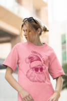 Christmas  Chill Terry Oversized T-Shirt