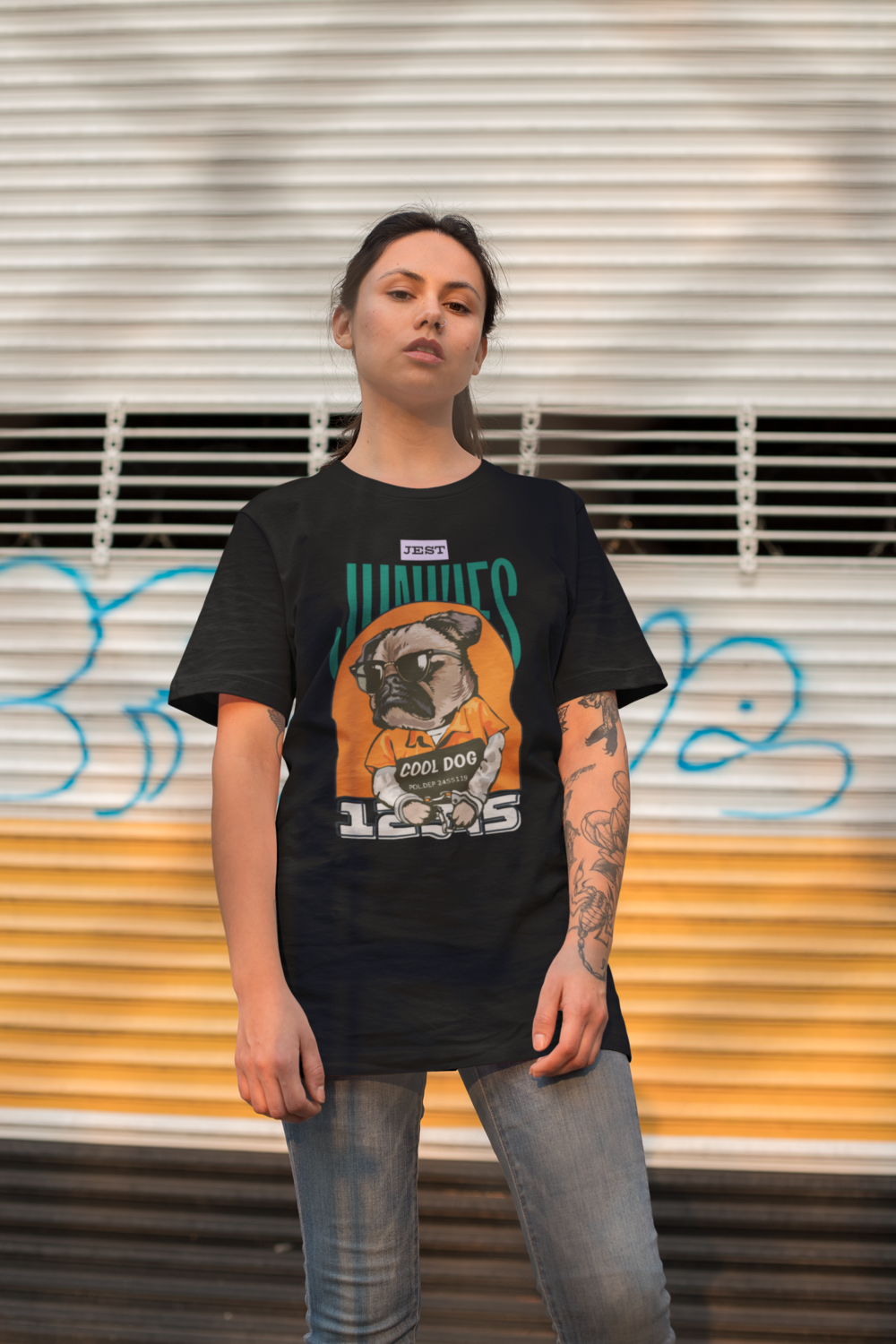 Cool Dog Oversized T-Shirt