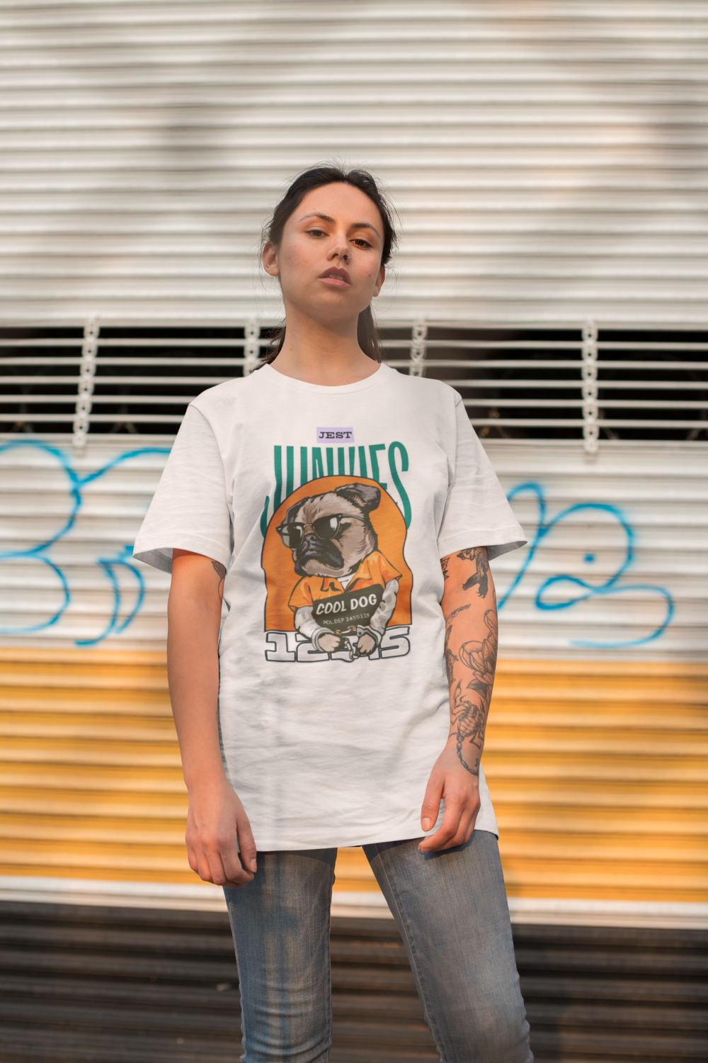 Cool Dog Oversized T-Shirt