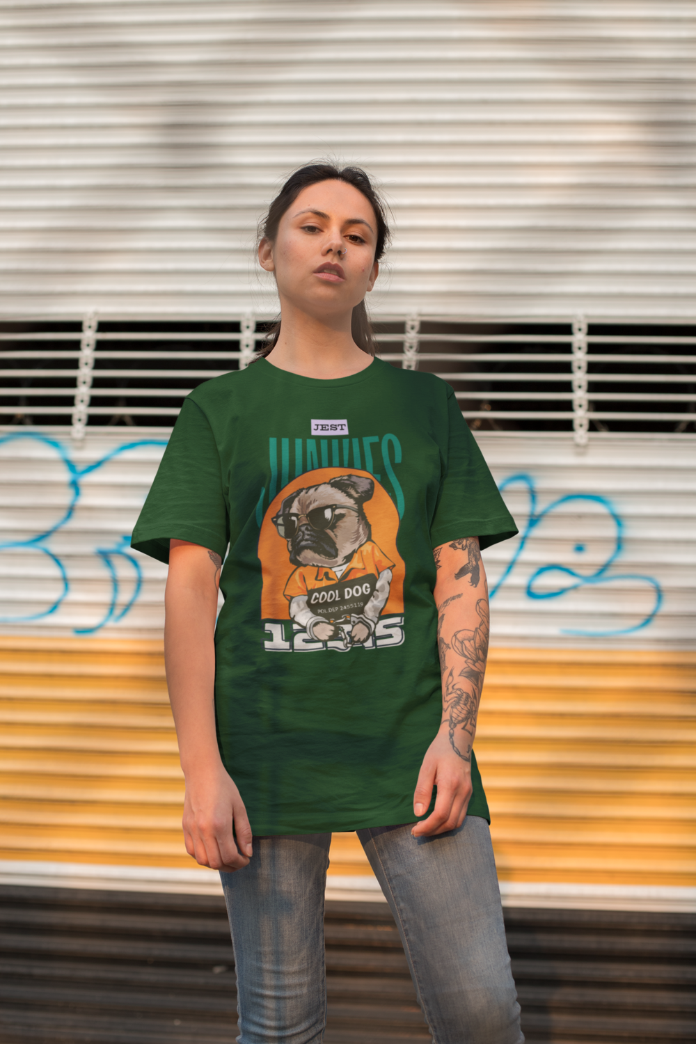 Cool Dog Oversized T-Shirt