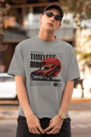 Timeless Rides Graphic Oversized T-Shirt