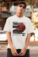 Timeless Rides Graphic Oversized T-Shirt