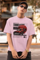 Timeless Rides Graphic Oversized T-Shirt