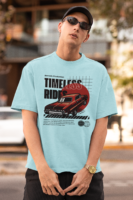 Timeless Rides Graphic Oversized T-Shirt