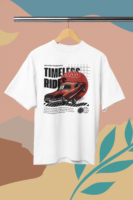Timeless Rides Graphic Oversized T-Shirt